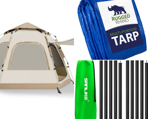 🏕️Your Camping Gear For Every Adventure cover photo collage