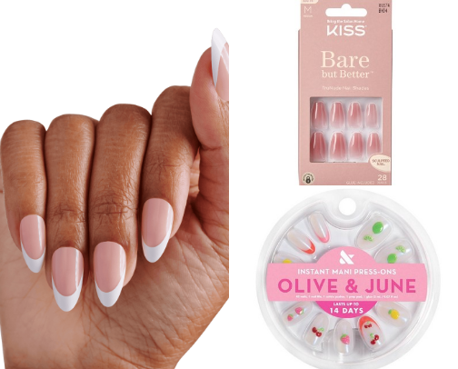 best fake nails ( not expensive ) cover photo collage