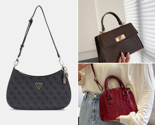 Affordable handbags for every taste cover photo collage