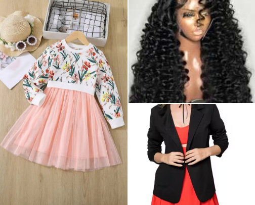 All-in-one SHOPPING for Home, CLOTHING, FASHION and WOMEN cover photo collage