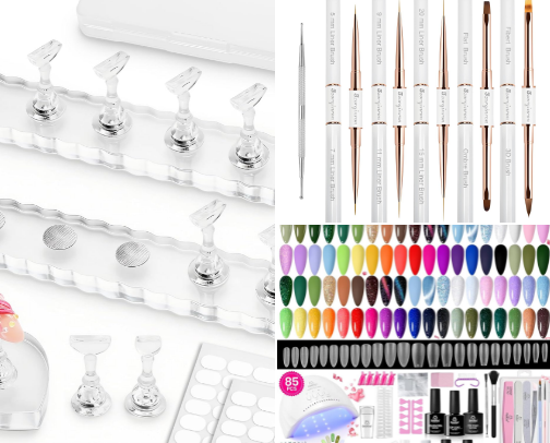A guide for DIY nails cover photo collage