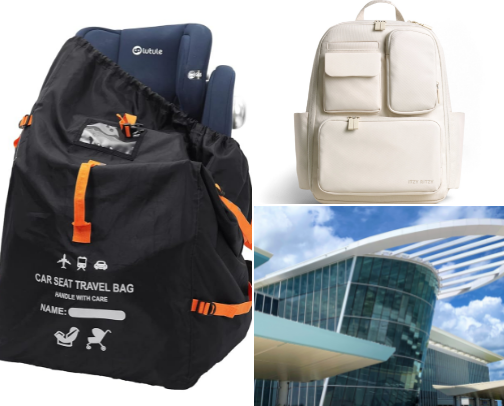 Traveling with an Infant cover photo collage