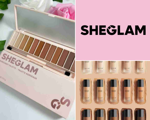 SHEGLAM delivers trendy, high-quality makeup with rich pigments, smooth formulas, and a luxurious feel at an affordable price cover photo collage