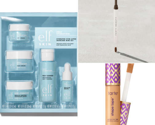 My favorite beauty recs cover photo collage