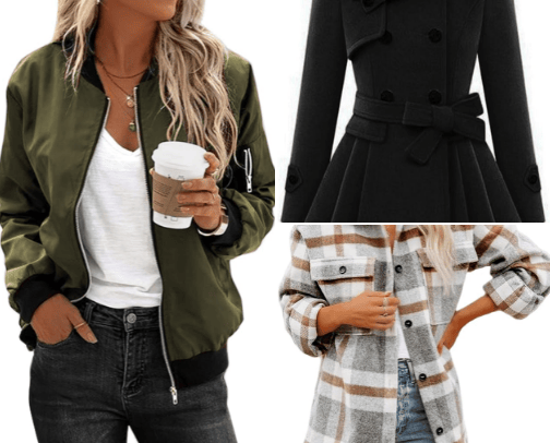 Clothing cover photo collage