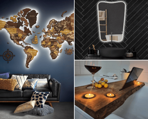 Home decor cover photo collage