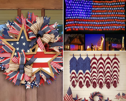 4th of July cover photo collage