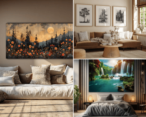 Best Nature Wall Art cover photo collage