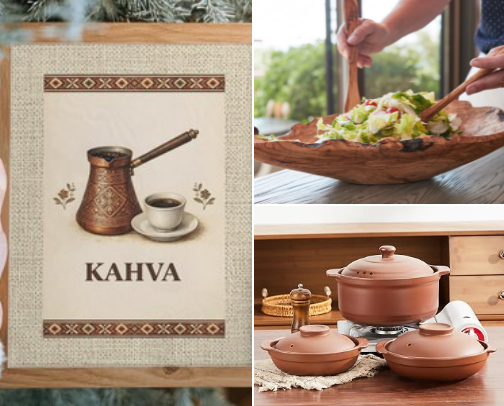 Rustic Kitchen & Culinary Traditions: Flavors of Home cover photo collage