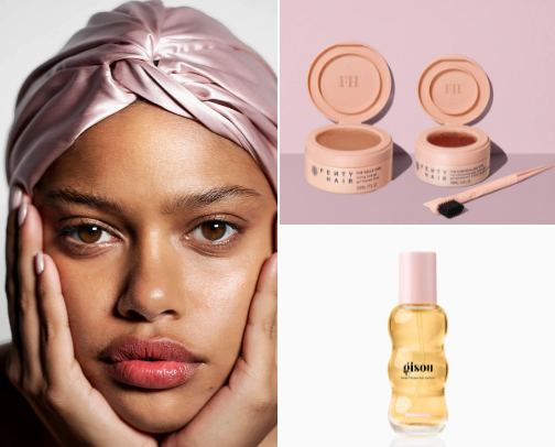 Glow up your hair routine: Products for strong, shiny locks cover photo collage