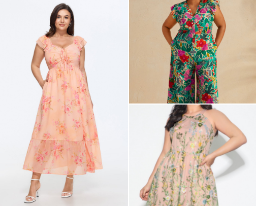 Don’t let SIZE define your STYLE! cover photo collage
