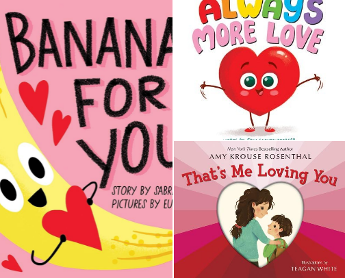 Toddler / Kid Books - Valentine’s Day cover photo collage