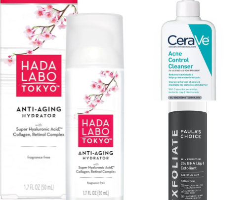 Must-have skin care products for glowing skin cover photo collage