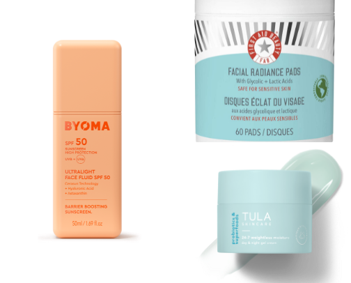 The best skincare for dry skin ❤️ cover photo collage
