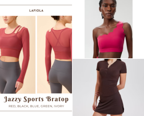 Sportswear cover photo collage