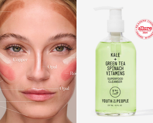 Clean Skincare & Beauty cover photo collage
