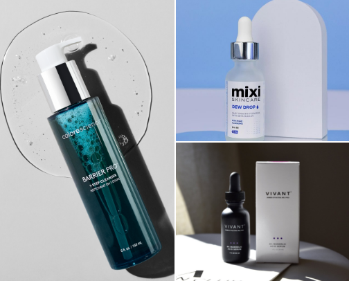 my holy grail skin care cover photo collage