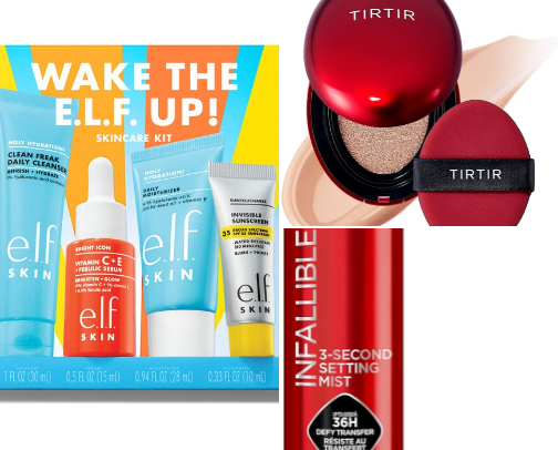My favorite health and beauty recs cover photo collage