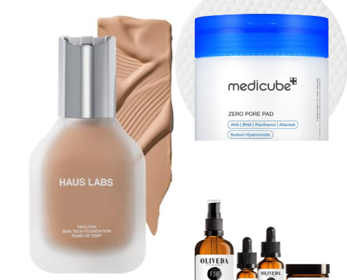 My favorite beauty recs cover photo collage