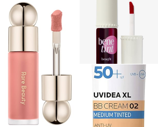 Chic beauty recs that won’t break the bank 🙏🏼🤎 cover photo collage