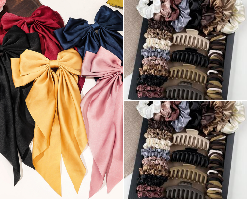 HAIR ACCESSORIES cover photo collage