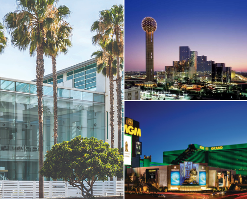 Attractions and Events with Convention Centers cover photo collage