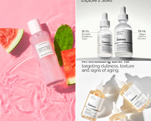 SkinCare🫧 cover photo collage