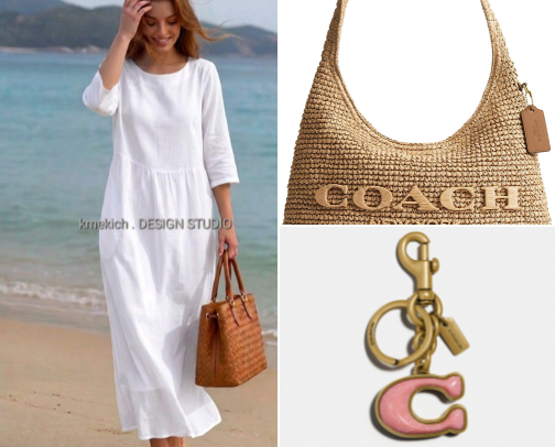 What to Wear to the Beach: Coastal Aesthetic Summer Linen & White Dresses cover photo collage