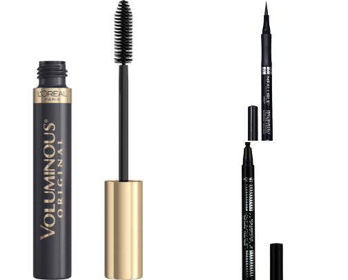 L’Oreal make up cover photo collage