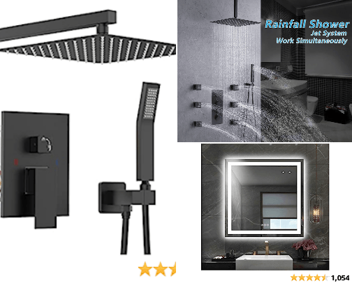 Turn Your Bathroom Into Your Favorite Room cover photo collage