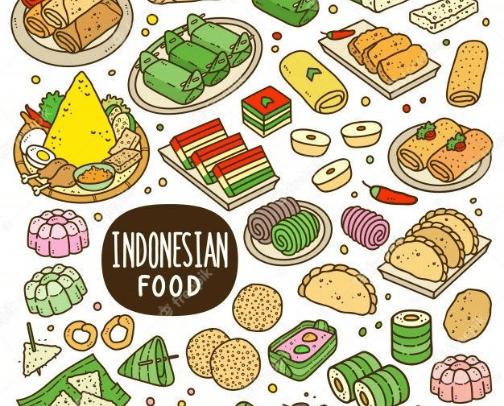 Indonesian Snacks & Foods cover photo collage