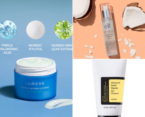 Plump and hydrated skin without breaking the bank cover photo collage
