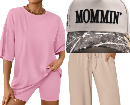 On the go mom fits🌺 cover photo collage