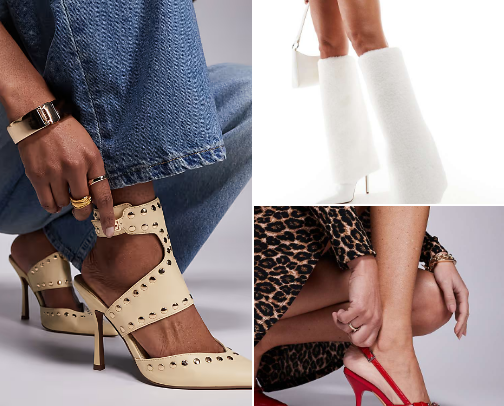 Carrie Bradshaw Moment through heels cover photo collage