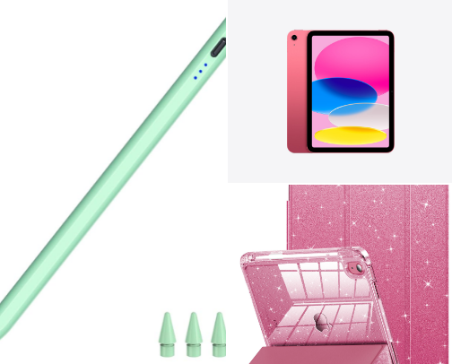 Content Creator and Tech Necessities ✨ cover photo collage