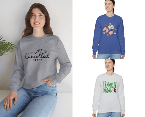 Fun Sweatshirts cover photo collage