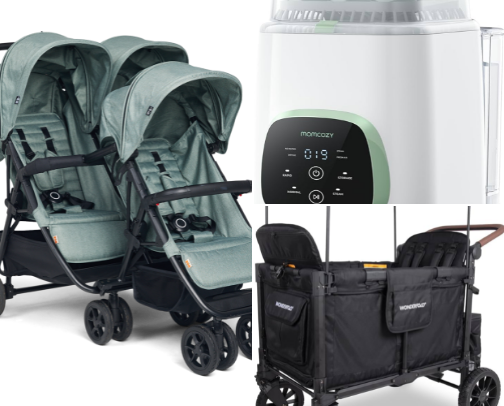 Top 10 Things I Can’t Live Without As A Triplet Mom cover photo collage