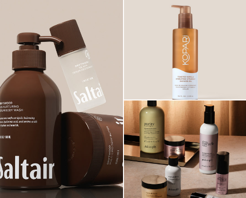 Bath and Body cover photo collage