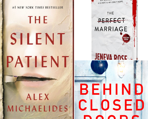 Reads for my fellow thrill seekers cover photo collage