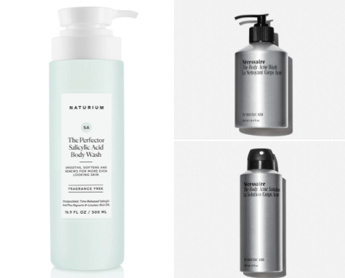 essential bodycare products cover photo collage