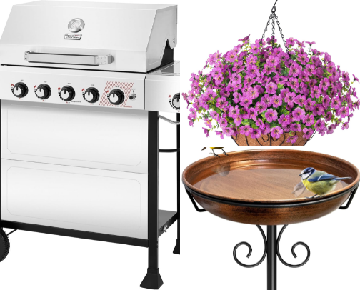 SUMMER FINDS THAT MAKE MY BACKYARD FEEL  LIKE VACATION cover photo collage