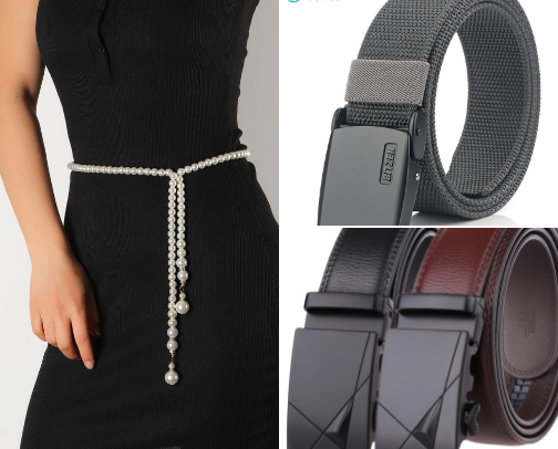 Bitzen Leather Belt – Classic Buckle cover photo collage