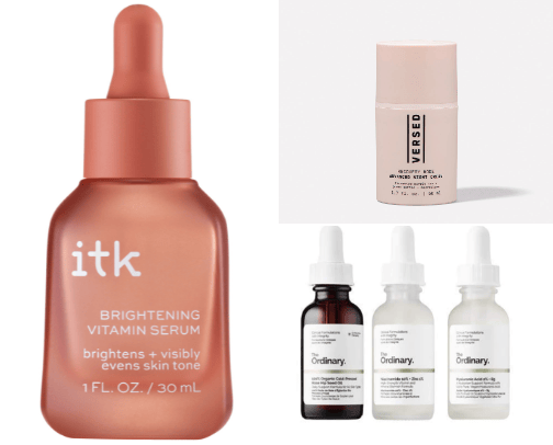 skin products ⭐️⭐️⭐️ cover photo collage