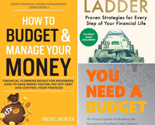 Books for Better Finances📚✨ cover photo collage