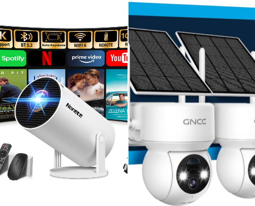 ELECTRONICA  EN TU HOGAR !:CAMARAS, PROYECTOR,TV,RELOJES,GAFAS INTELIGENTES,ETC💻☀️ cover photo collage