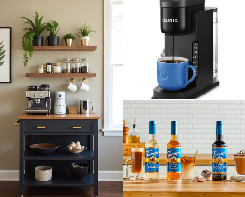 Restock your coffee bar cover photo collage