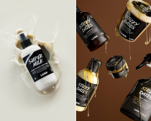 Top LUSH products cover photo collage