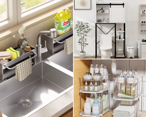 Apartmen/Home Organization cover photo collage