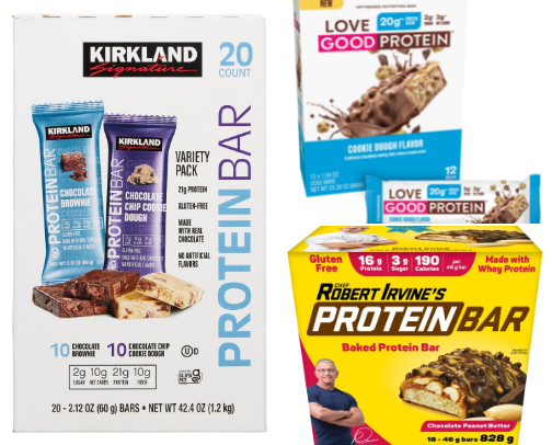 Best Protein Bars for Fitness & Snacking cover photo collage