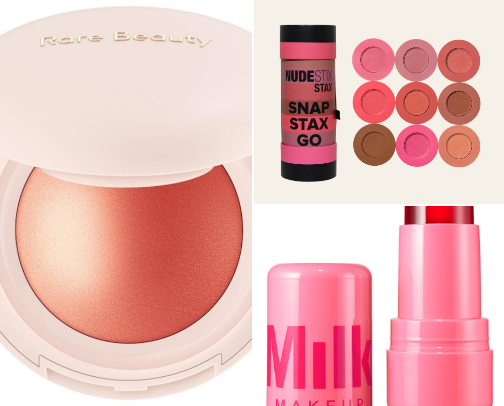 The Best Blushes for Every Budget cover photo collage